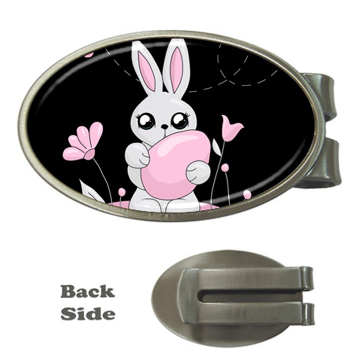 Easter bunny  Money Clips (Oval) 