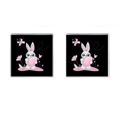 Easter Bunny  Cufflinks (square) by Valentinaart