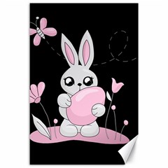 Easter Bunny  Canvas 24  X 36  by Valentinaart