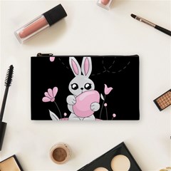 Easter Bunny  Cosmetic Bag (small)  by Valentinaart