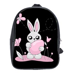 Easter Bunny  School Bag (large) by Valentinaart