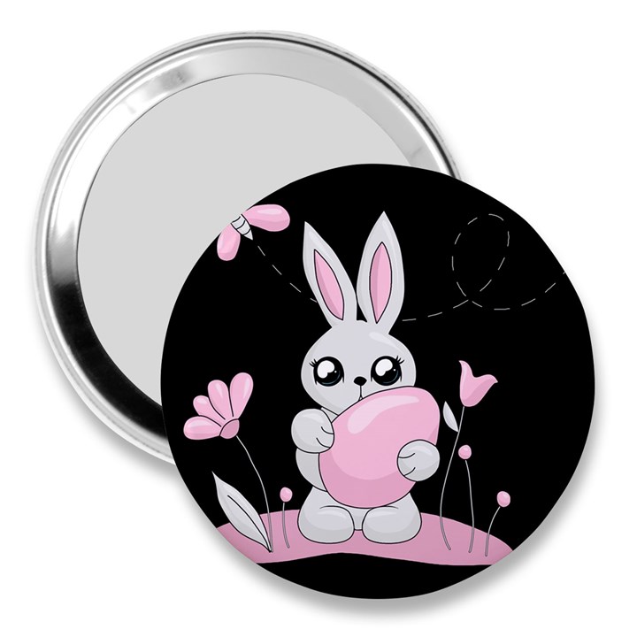 Easter bunny  3  Handbag Mirrors