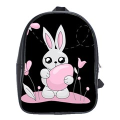 Easter Bunny  School Bag (xl) by Valentinaart