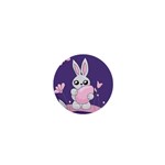 Easter bunny  1  Mini Buttons Front