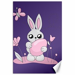 Easter Bunny  Canvas 20  X 30   by Valentinaart