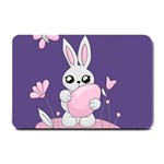 Easter bunny  Small Doormat  24 x16  Door Mat