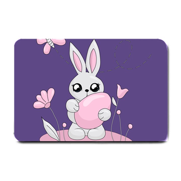 Easter bunny  Small Doormat 