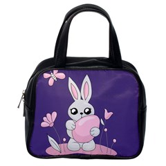 Easter Bunny  Classic Handbags (one Side) by Valentinaart