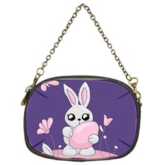 Easter Bunny  Chain Purses (two Sides)  by Valentinaart