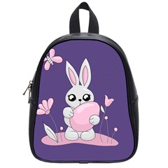 Easter Bunny  School Bag (small) by Valentinaart