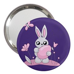 Easter Bunny  3  Handbag Mirrors by Valentinaart