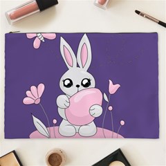 Easter Bunny  Cosmetic Bag (xxl)  by Valentinaart