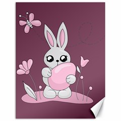 Easter Bunny  Canvas 18  X 24   by Valentinaart