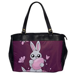 Easter Bunny  Office Handbags by Valentinaart