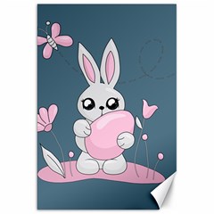 Easter Bunny  Canvas 20  X 30   by Valentinaart