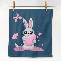 Easter Bunny  Face Towel by Valentinaart