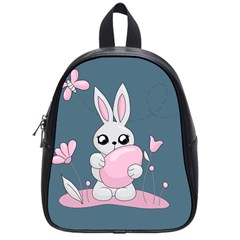 Easter Bunny  School Bag (small) by Valentinaart