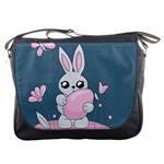 Easter bunny  Messenger Bags Front