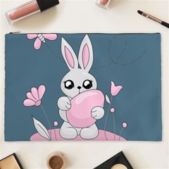 Easter Bunny  Cosmetic Bag (xxl)  by Valentinaart