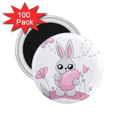 Easter bunny  2.25  Magnets (100 pack) 