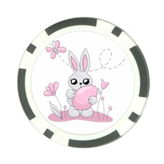 Easter bunny  Poker Chip Card Guard (10 pack)