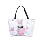 Easter bunny  Shoulder Handbags Front