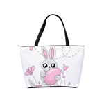 Easter bunny  Shoulder Handbags Back