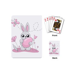 Easter bunny  Playing Cards (Mini) 