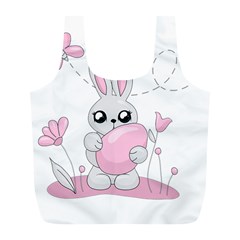 Easter bunny  Full Print Recycle Bags (L) 