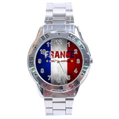 Football World Cup Stainless Steel Analogue Watch by Valentinaart