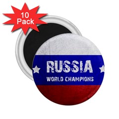 Football World Cup 2 25  Magnets (10 Pack)  by Valentinaart