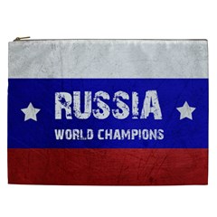 Football World Cup Cosmetic Bag (xxl)  by Valentinaart