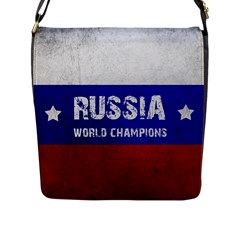 Football World Cup Flap Messenger Bag (l)  by Valentinaart