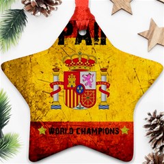 Football World Cup Ornament (star) by Valentinaart