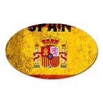 Football World Cup Oval Magnet Front