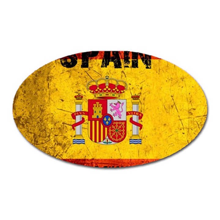 Football World Cup Oval Magnet