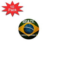 Football World Cup 1  Mini Buttons (10 pack) 