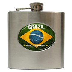 Football World Cup Hip Flask (6 oz)