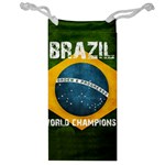 Football World Cup Jewelry Bag Front