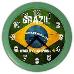 Football World Cup Color Wall Clocks