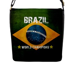 Football World Cup Flap Messenger Bag (L) 