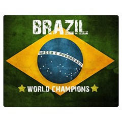 Football World Cup Double Sided Flano Blanket (Medium) 