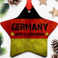 Football World Cup Ornament (star) by Valentinaart