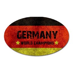 Football World Cup Oval Magnet by Valentinaart