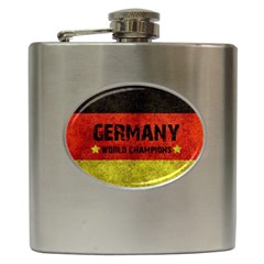 Football World Cup Hip Flask (6 Oz) by Valentinaart