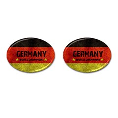 Football World Cup Cufflinks (oval) by Valentinaart