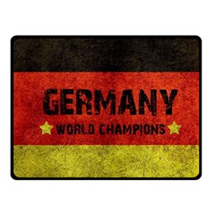 Football World Cup Fleece Blanket (small) by Valentinaart