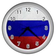 Football World Cup Wall Clocks (silver)  by Valentinaart