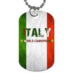 Football World Cup Dog Tag (one Side) by Valentinaart