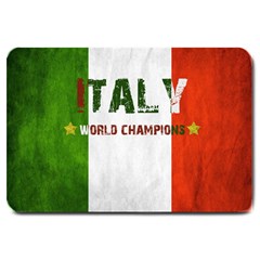 Football World Cup Large Doormat  by Valentinaart